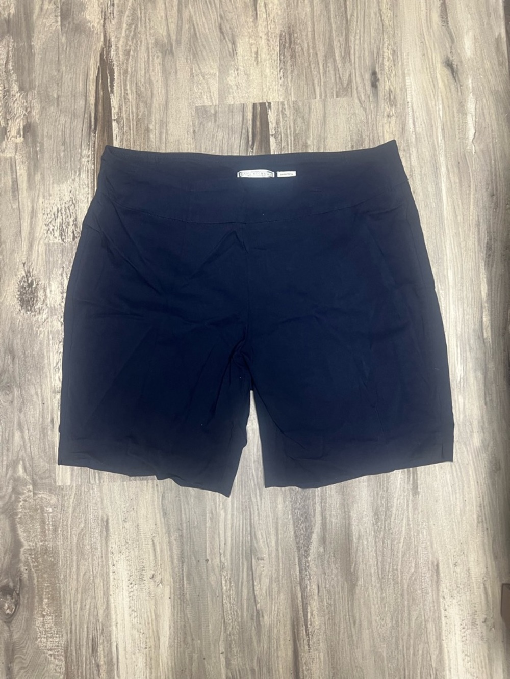Dana Buchman Navy Super Stretch Shorts